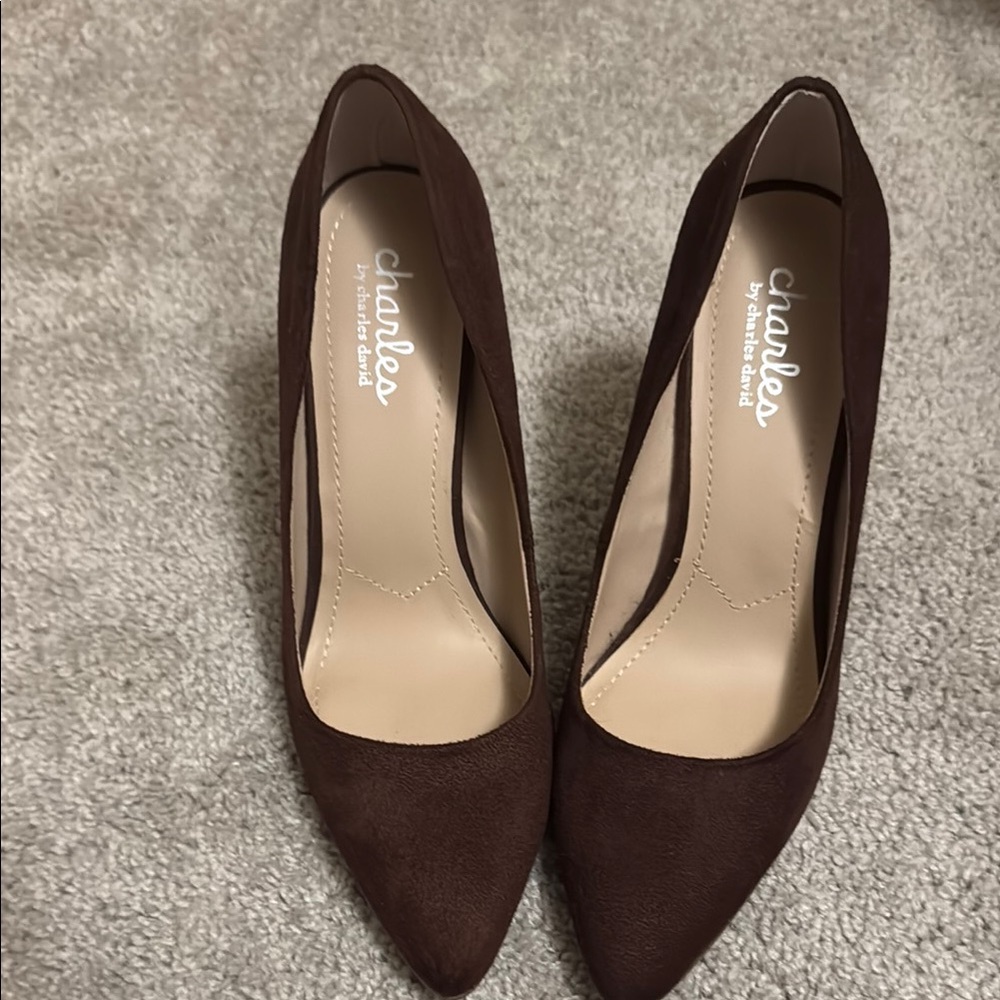 Charles by Charles David Dark Brown Heels